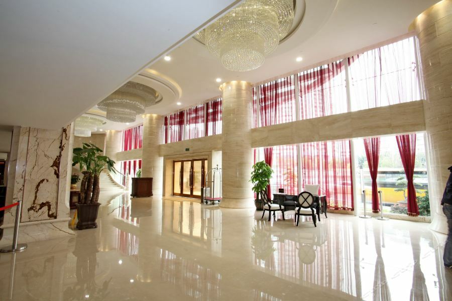 Guangzhou Jin Wan Li Business Hotel Exterior foto