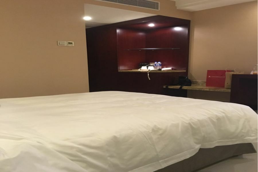 Guangzhou Jin Wan Li Business Hotel Exterior foto